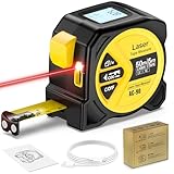 FNITAER Laser entfernungsmesser, 50 m laser messgerät entfernung,2 in 1...