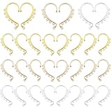 PandaHall Ohrmanschetten-Rohlinge, 36pcs 3 Farben Retro Ear Crawler 2.2' 7...