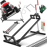 MASKO® XXL Rasentraktorheber 450 kg Hebevorrichtung Hebebühne...