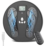 Fußmassagegerät für Schmerz und Durchblutung, EMS & TENS...