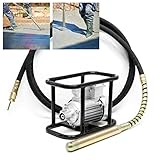 Wiltec Elektro Betonrüttler 1500 W, Betonverdichter 2840 U/min mit Ø 45...