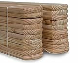 AZZAP Lärche Zaunlatten 90x20mm Lärchenholz Holzzaun Holz Zaun Brett...