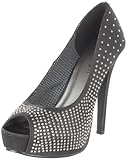 Madden Girl Damen Luzter Plateau-Pumpe, Schwarz Multi, 39 EU
