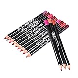 12 Stück professionelle Lippenstifte, glatt, , , Shaping, Set für die...