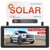 AUTO-VOX 7.2' DVR Portable Solar Rückfahrkamera Kabellos : 2Min...