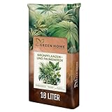 Green Home Grünpflanzen- & Palmenerde 18L – Pflanzenerde für Palmen,...