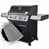 SANTOS Gasgrill S-418 – Edelstahl Grillroste, 800°C Infrarot-Zone,...