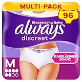 Always Discreet Inkontinenz Pants Gr. M, Normal, 96 Höschen (8 x 12...