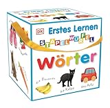 Erstes Lernen Stapelwürfel. Wörter: 10 stabile Karton-Würfel mit tollen...