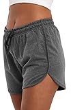 COMEOR Kurze Hose Damen - Shorts Sommer Jogginghose, Sporthose Kurz...