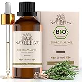 Naturelva® Rosmarinöl BIO 50ml – naturreines ätherisches Öl mit...