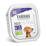 Yarrah Sehr schmackhafte, getreidefreie Pastete mit biologischem Huhn und...