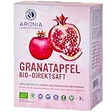 Granatapfelsaft Bio Direktsaft – 100% Kaltgepresster Granatapfel...