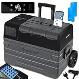 KESSER® Kompressor Kühlbox elektrisch Gefrierbox, 42 Liter Mit...