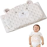 YANGUN Kirschkernkissen Baby, Körnerkissen aus 100% Baumwolle Weiß, Baby...