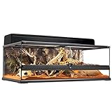 Exo Terra Terrarium aus Glas, mit einzigartiger Front Belüftung, 90 x 45 x...