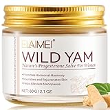 Wild Yam Creme für Hormonhaushalt, Natürliche Bio Wild Yamswurzel Creme...