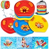 NLMWTI 6 Stück Schwimmscheiben für Kleinkinder, Schwimmhilfe...