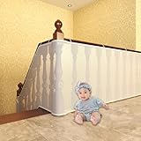 Treppenschutznetz für Kinder, Verdicken Niedlich Tier Schutznetz Treppe,...