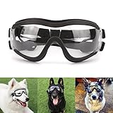 PETLESO Hundebrille Sonnenbrille für Große Hunde Hundeschutzbrille Leicht...