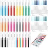 255 Stück Interdentalbürsten Set, Weiche Zahnzwischenraumbürsten...