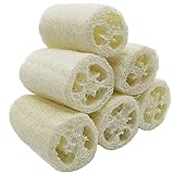 VOARGE 6 Stücke Premium Qualität Natürliche Luffa, Luffa-Schwamm Spa...