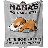 KAAYEE Mama Geschenk Weihnachten, Kuscheldecke Geschenke für Mama zum...