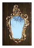Lnxp EXKLUSIVER WANDSPIEGEL ANTIK BAROCKSPIEGEL Rokoko Retro ANTIK Gold...