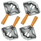 Housolution Winkelspanner, 4 Stück 90 Grad Einhand Aluminiumlegierung...