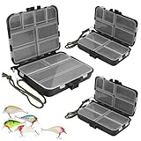 KOUHA 3 Stücke Köderbox Angeln Tackle Box Hardbait Doppelseitig Köderbox...