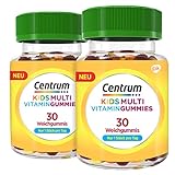 CENTRUM Vitamin Gummies Multi KIDS, mit leckerem Kirsch-, Orangen- und...