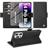 Giyer Handyhülle für iPhone 14 Pro Max Hülle mit Displayschutzfolie,...