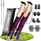 DOBESTS Wanderstöcke Nordic Walking stöcke, Wanderstock Teleskop Carbon &...
