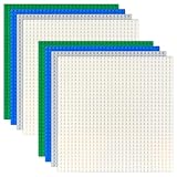DODUOS 8 Platten-Set Bauplatten Kompatibel mit Meisten Marken, 4 Farben...
