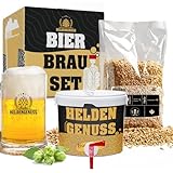 Heldengenuss - Bierbrauset Helles - 5L Bier - [Echtes Brauerlebnis] - Bier...