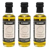 3er Pack Lussiero Trüffelöl Schwarze Trüffel Sommertrüffel Öl Natives...
