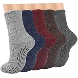 ILovDaisy 5 Paar Kuschelsocken Wintersocken Herren Damen, Warme...