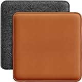 Miqio Design Sitzkissen | Wendekissen Rechteckig aus Filz und Kunstleder |...