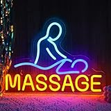 CNBEYOUNG Massage-Neonschild, Neonlichter, hängende Wandkunst, Dekoration...
