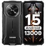 DOOGEE Fire 5 Outdoor Handy Ohne Vertrag Android 15, 13000mAh Großer Akku,...