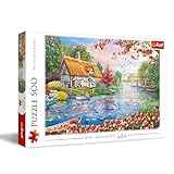 Trefl 37476 Ruhiger Hafen 500 Elemente-DIY-Spiel, Kreative Unterhaltung,...