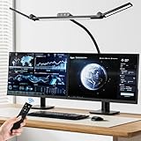 TYEE Schreibtischlampe LED Dimmbar, 24W 3-Lichtbalken LED Schreibtischlampe...