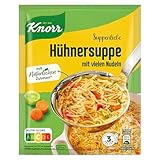 Knorr Suppenliebe Hühnersuppe für eine leckere Nudelsuppe mit vielen...