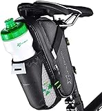 ROCKBROS Satteltasche Fahrrad wasserdichte Fahrradsatteltasche mit...