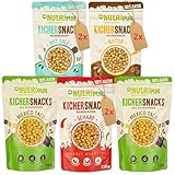 Kichererbsen Snacks: 8x120g Kicher Erbsen Snack aus köstlich gewürztem...