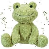 XNAUVOI Frosch Kuscheltier Kinder,Frosch Kuscheltier, Plüsch Frogs Weiche...