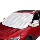 Frontscheibenabdeckung Winter, Windschutzscheibenabdeckung, Abdeckung Auto...