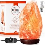 The Body Source Himalaya Salzlampe (5-7 kg) mit Dimmerschalterlicht aus der...