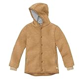 Disana WALK-JACKE, 100% Bio-Merinowolle GOTS, IVN Best | mit Kapuze | Baby...
