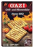 Gazi Grill- und Pfannenkäse Honey-BBQ - 1x 200gramm - Pfanne Grill...